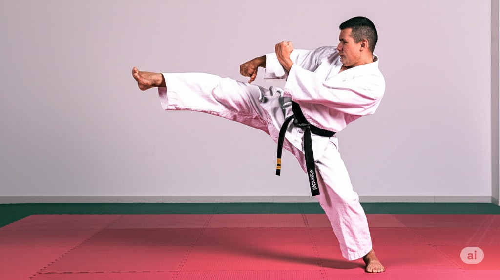 Martial artist demonstrating defensive strategy | Surviving an Attack