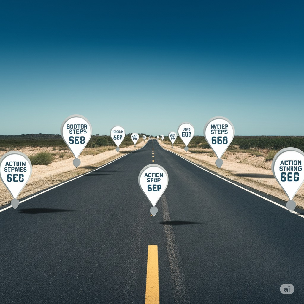 Action steps road map | Surviving an Attack