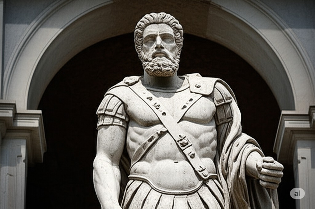 Ancient warrior statue symbolizing inner strength | Surviving an Attack