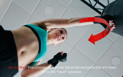 Incorrect form causing recoil